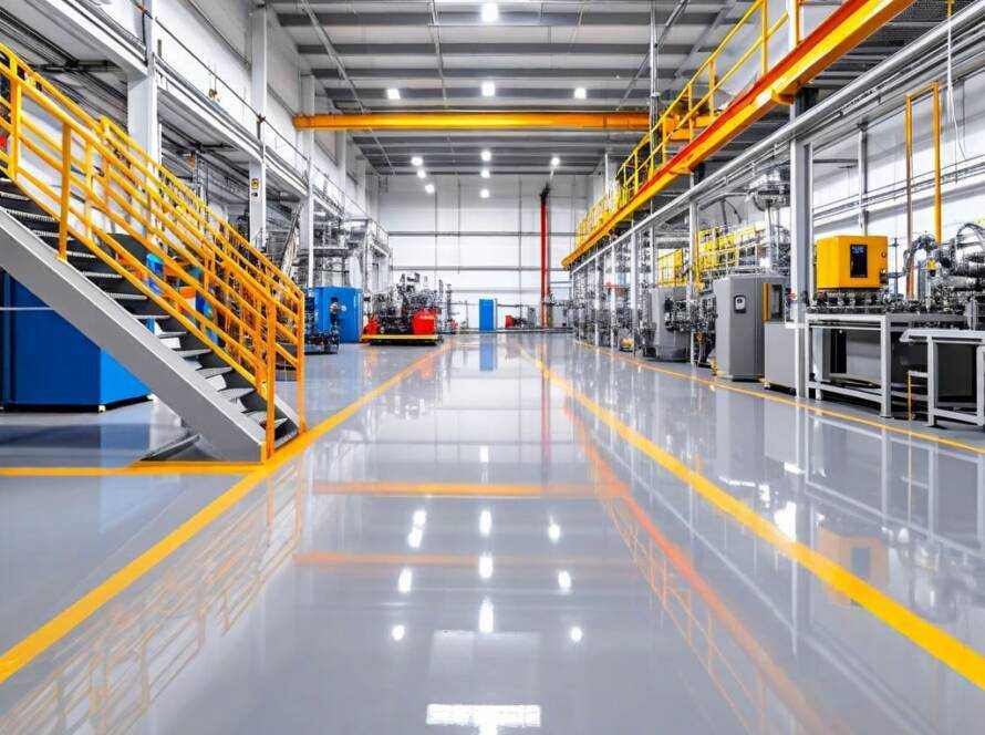 Perth Factory Epoxy Flooring