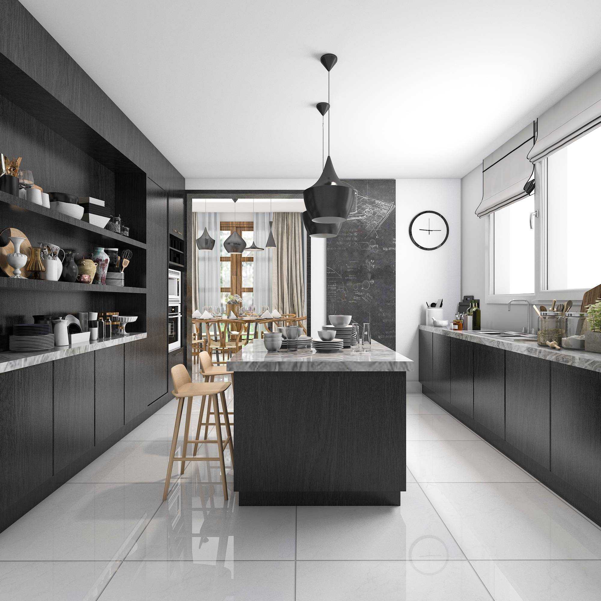 Kitchen Balcony Epoxy Flooring