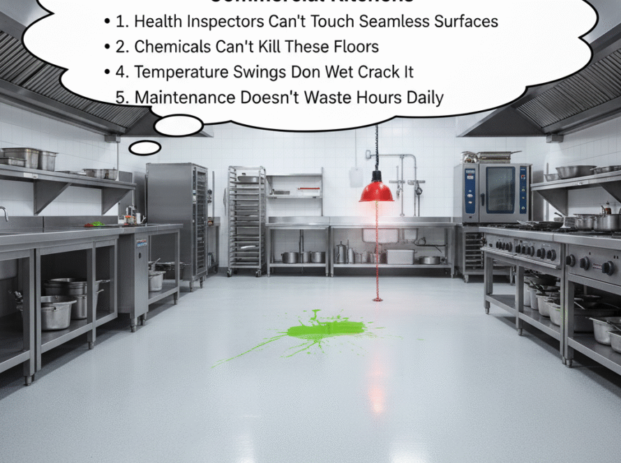 Top 5 Benefits of Epoxy Flooring in Commercial Kitchens