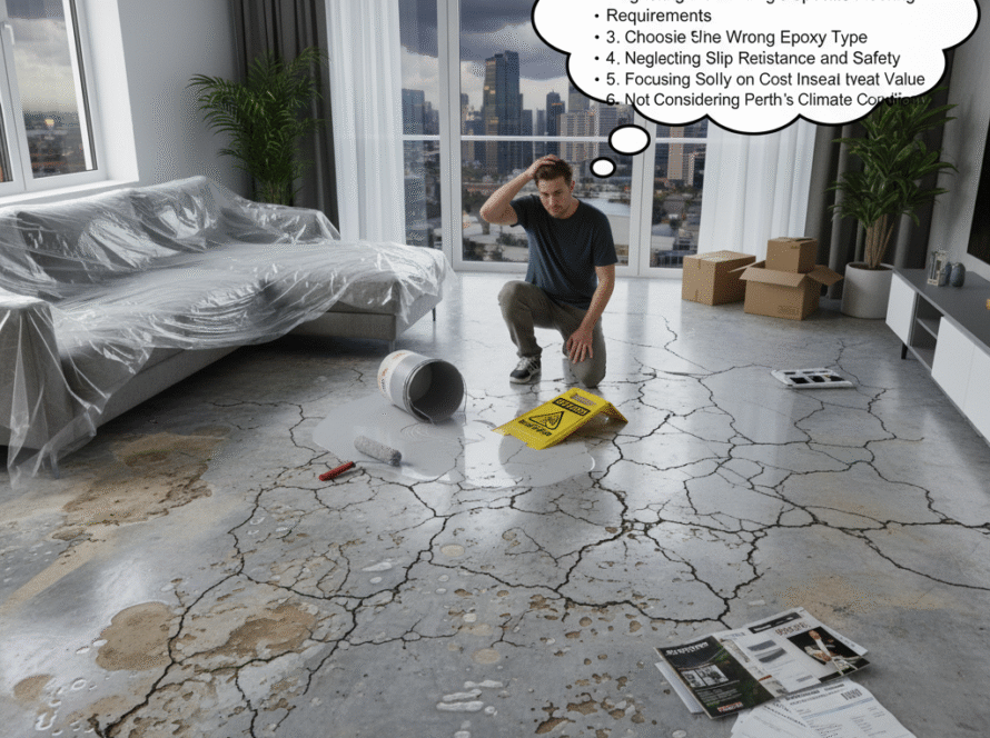 Common Mistakes to Avoid When Choosing Epoxy Flooring for Apartments