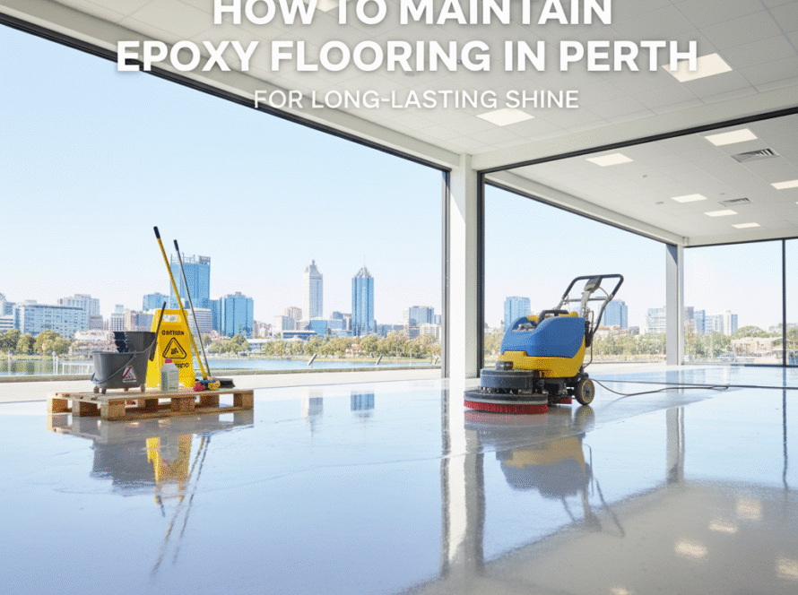 How to Maintain Epoxy Flooring in Perth for Long-Lasting Shine
