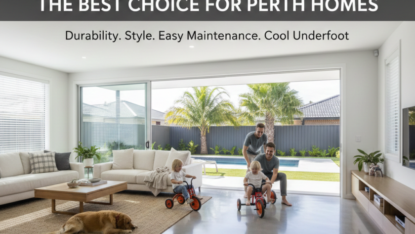 epoxy flooring Perth residential