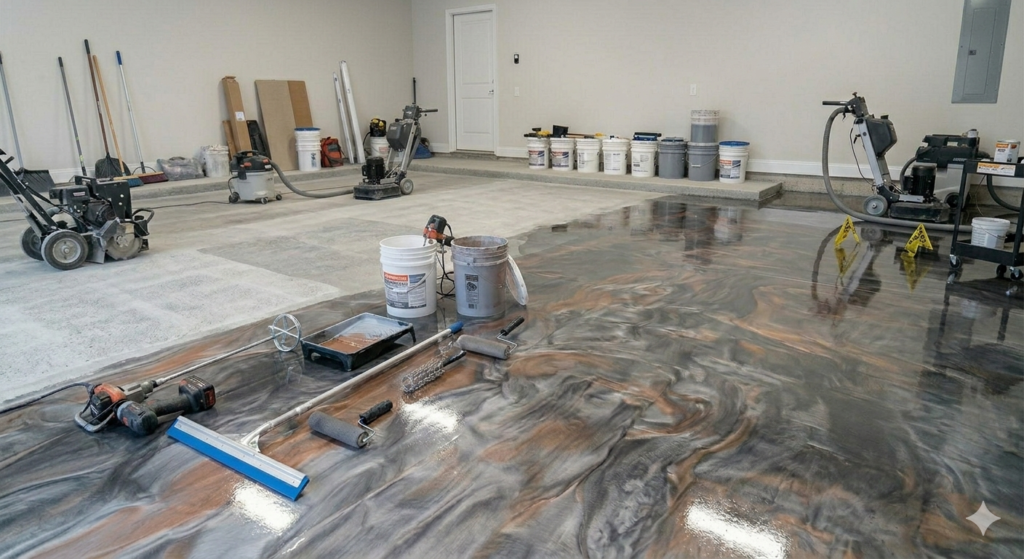 The Step-by-Step Epoxy Flooring Installation Process