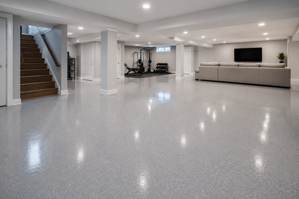 Basement Epoxy Flooring