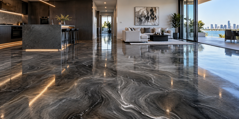 Metallic Epoxy Flooring