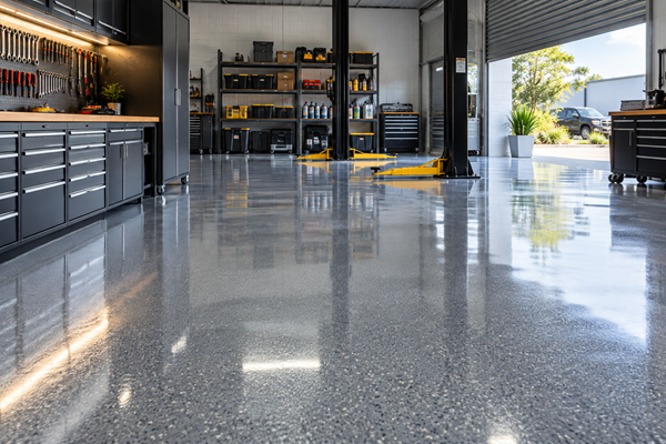 Workshop Epoxy Flooring Perth
