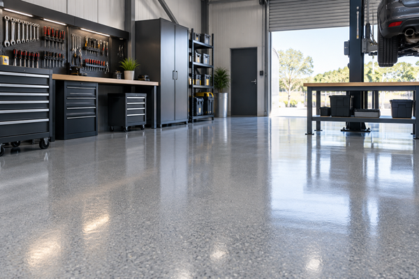 Workshop Epoxy Flooring Perth